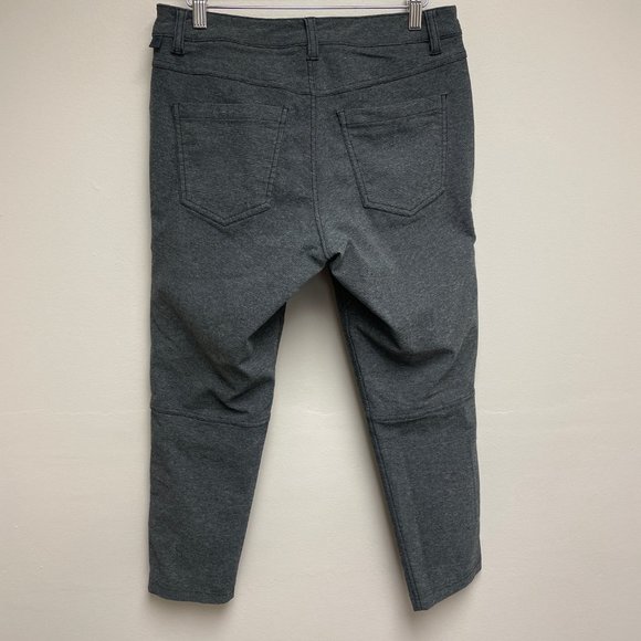Lululemon Mens Gray Heathered ABC Pants Short Skinny Tech Canvas Size 30 Short - Picture 5 of 11